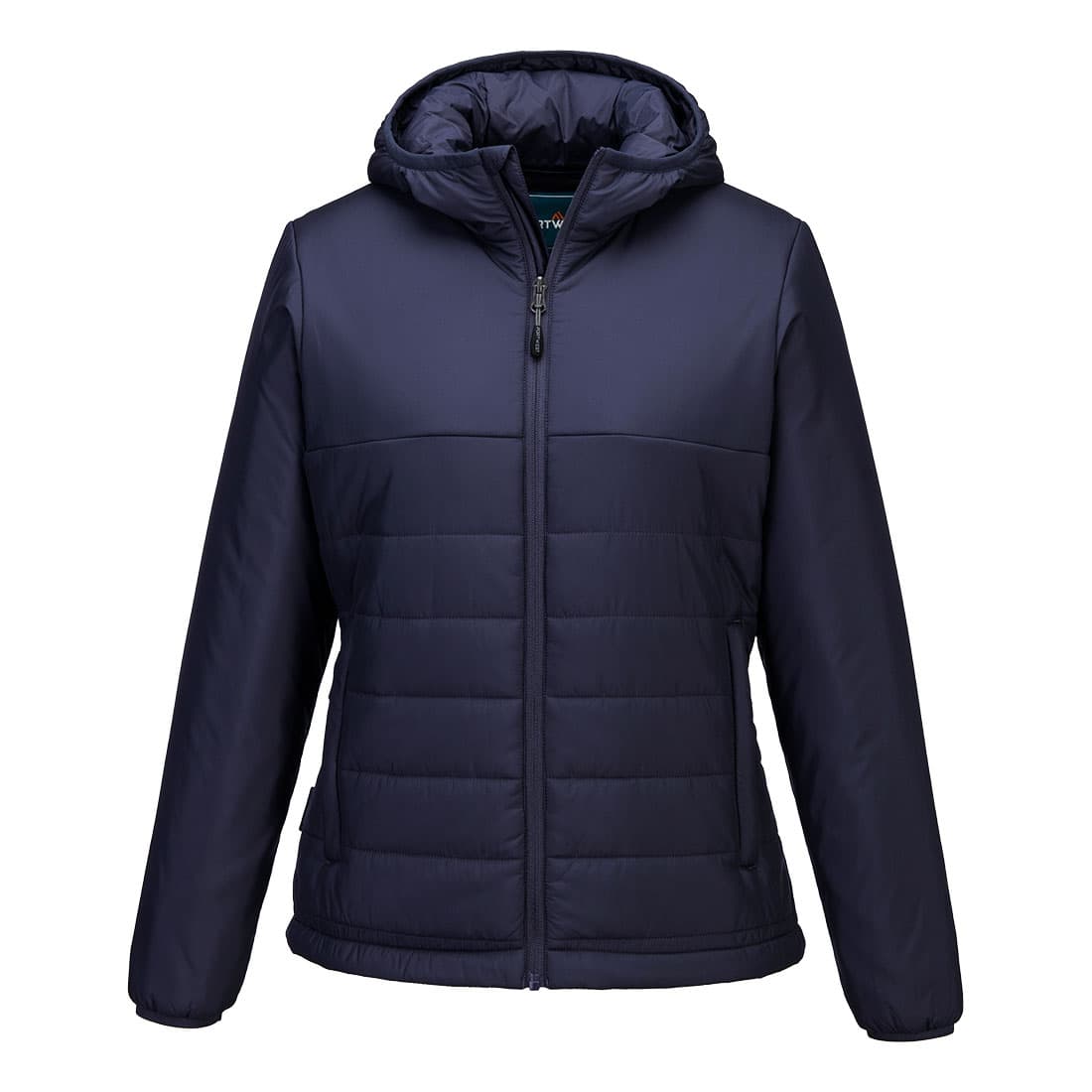 Veste matelassée isolante à capuche femme - Marine