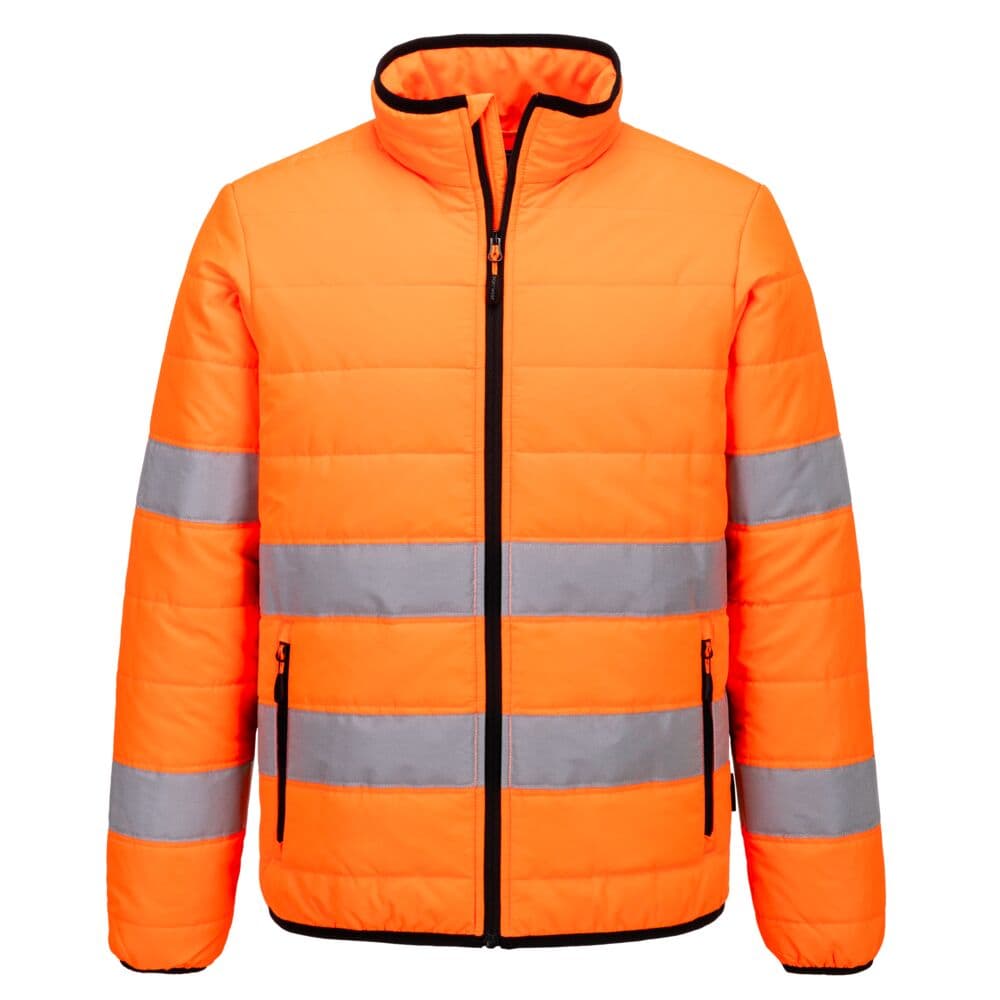 Veste baffle HV Orange/Noir