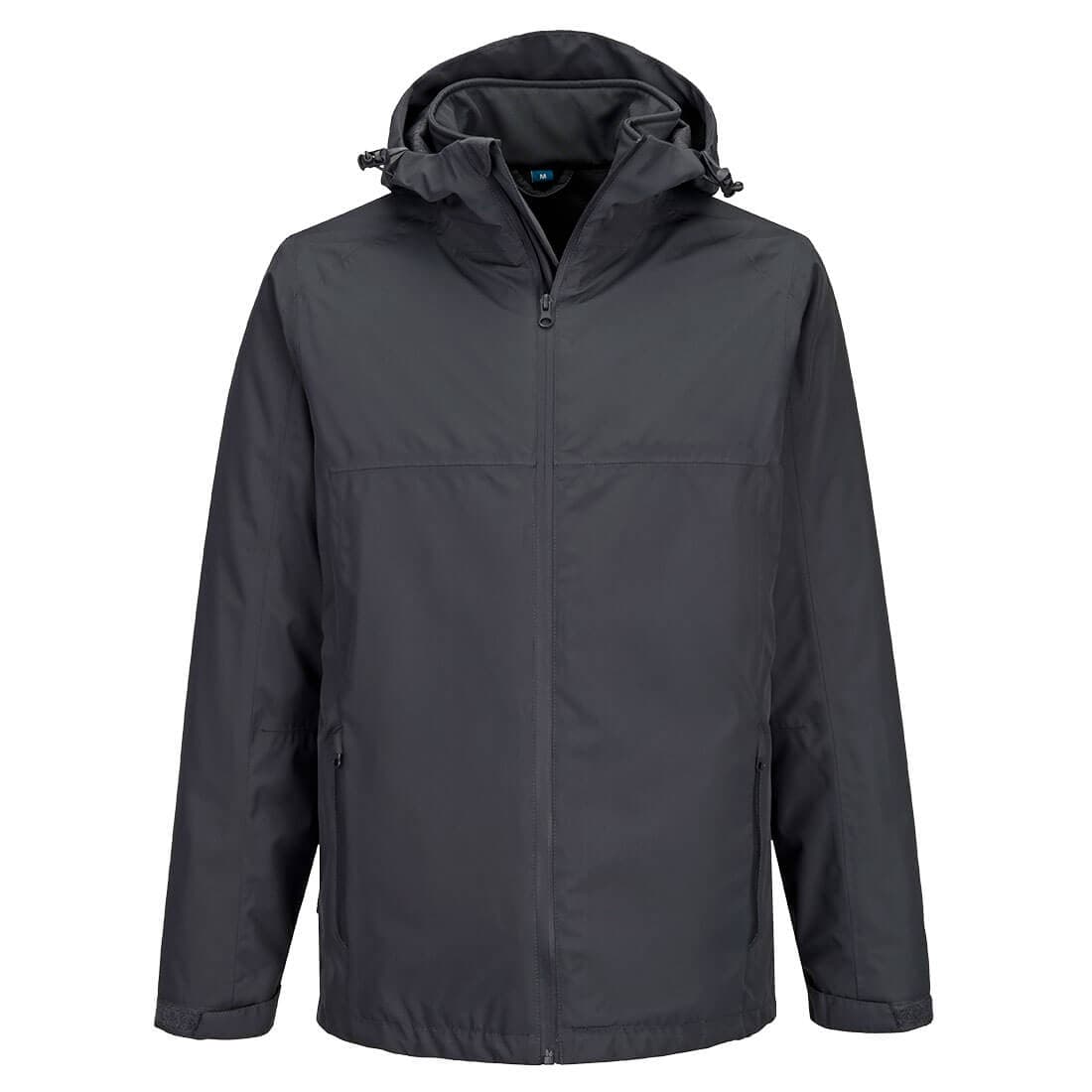 Professional 3in1 Rain Jacket Gris Métal