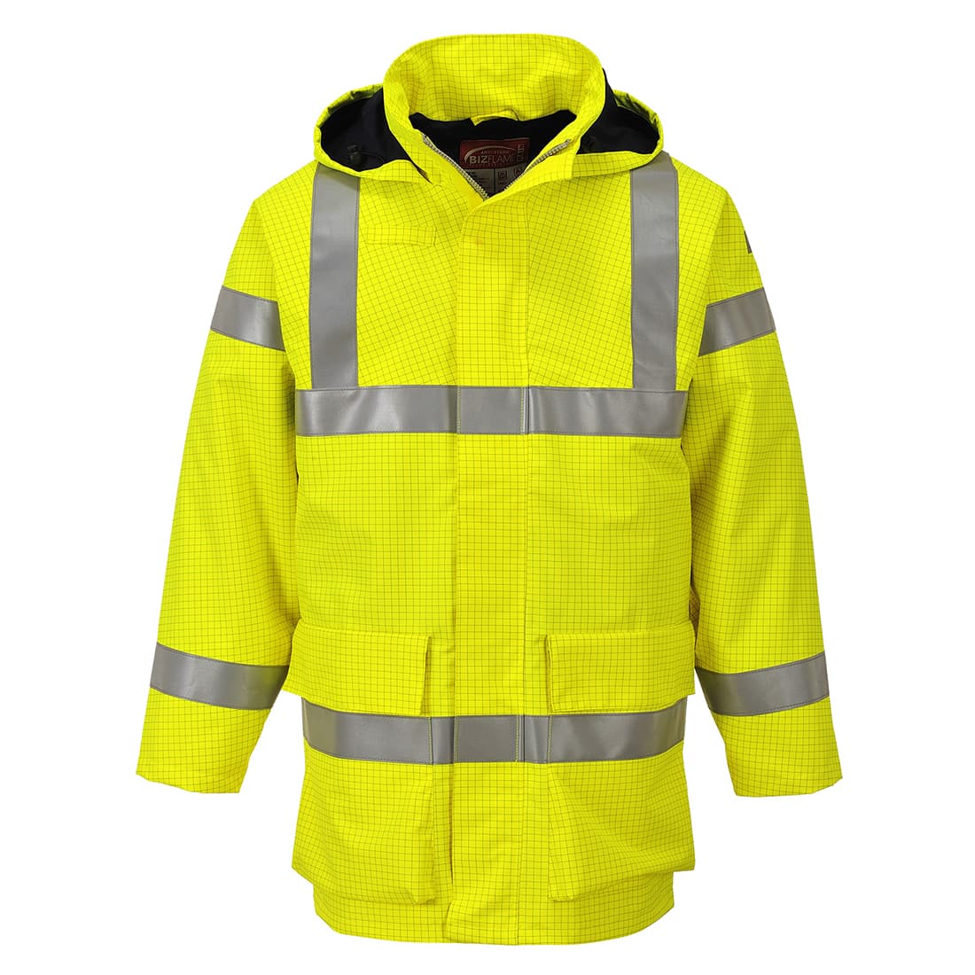 Veste de pluie hi-vis multi lite Bizflame Jaune