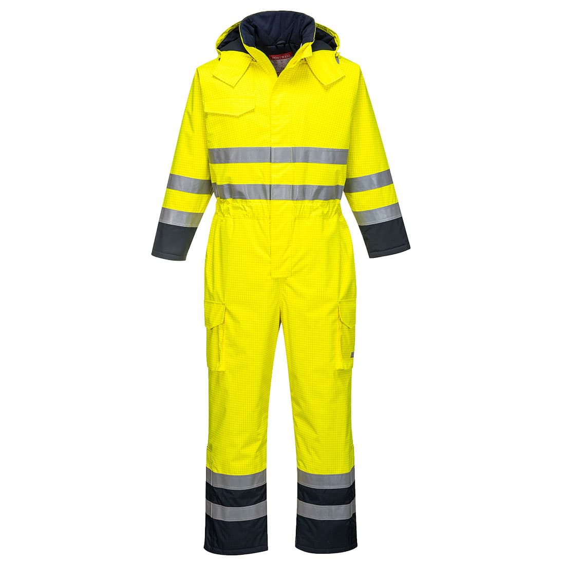 Combinaison de pluie  Hi-Vis  Bizflame Jaune/Marine