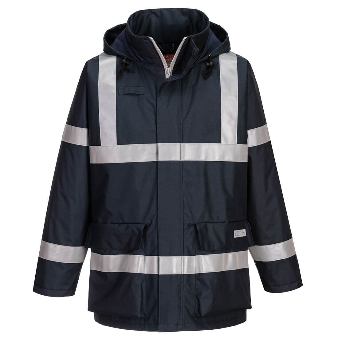 Parka FR anti-statique Bizflame Marine