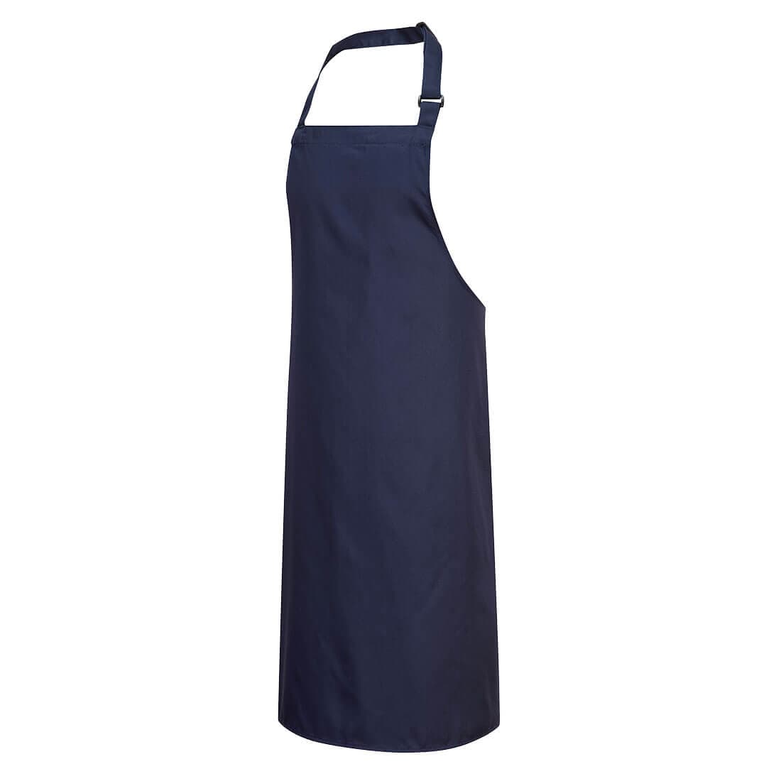 Tablier à bavette Polycoton Marine