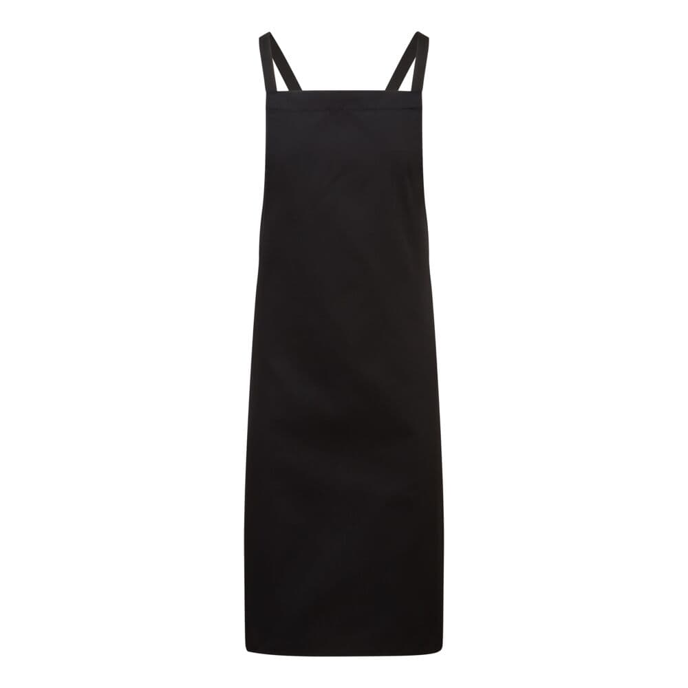 Tablier à dos croisé Noir