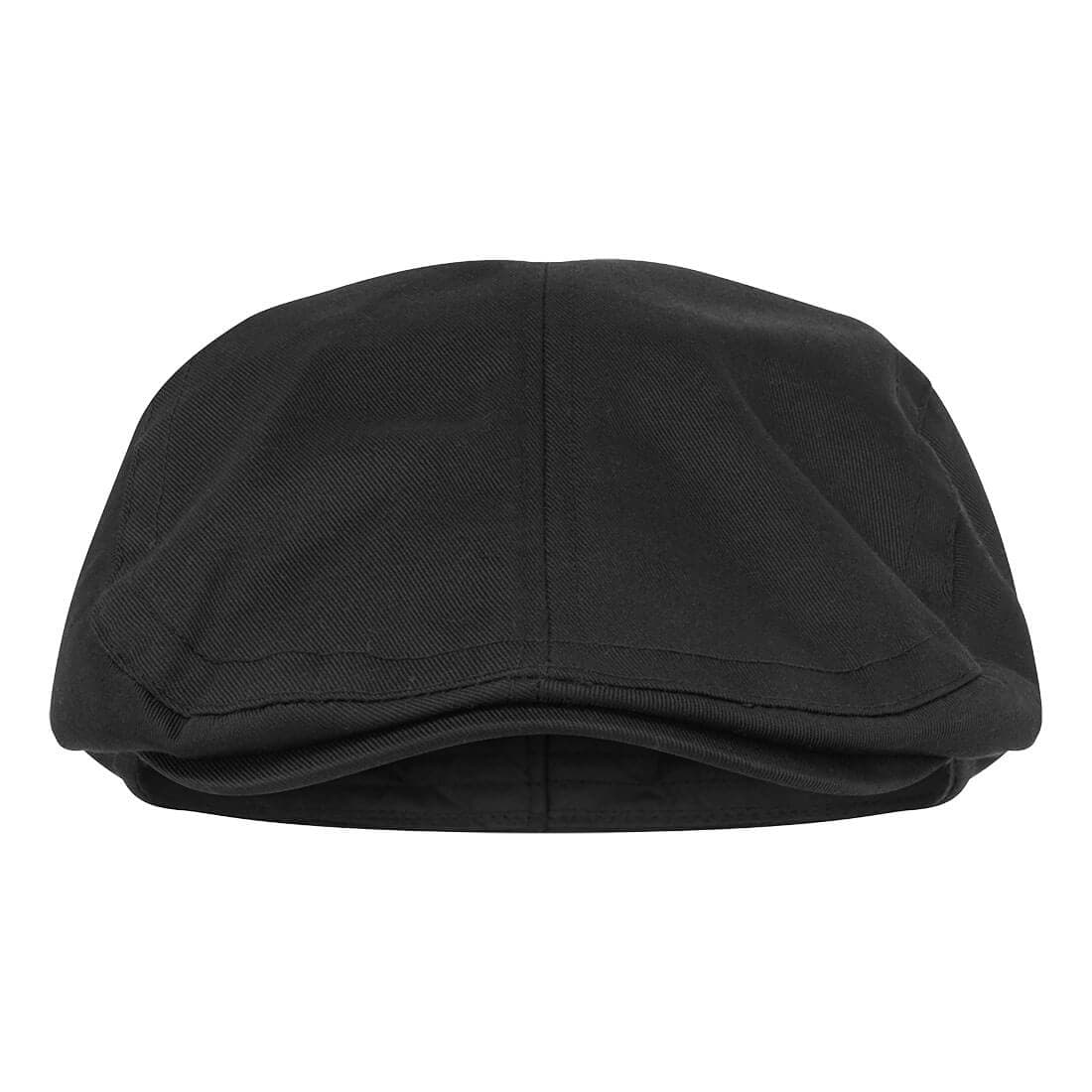 Casquette plate de chef Noir