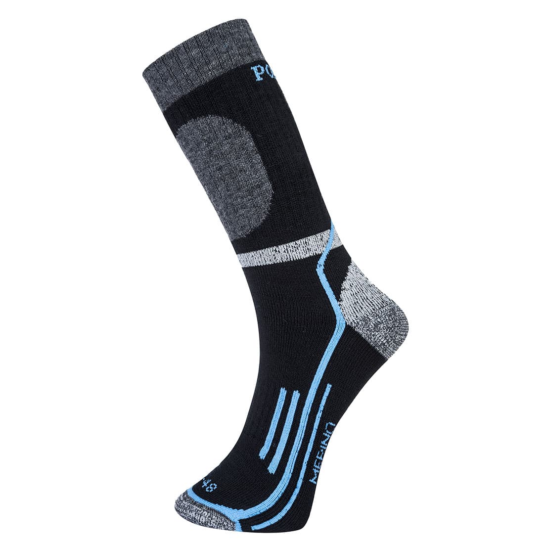 Winter Merino Sock Noir