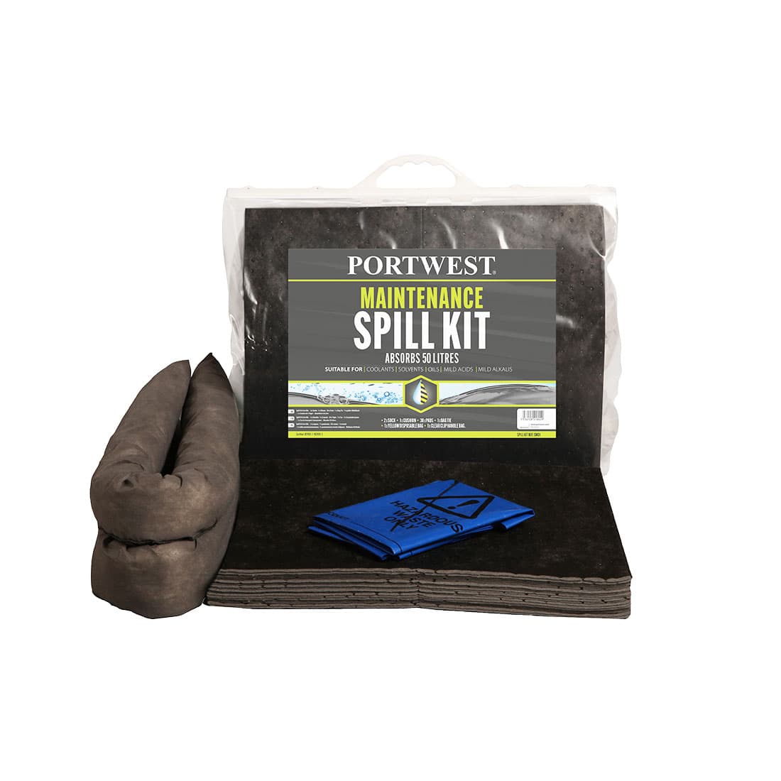 Kit absorbant de maintenance 20 litres Gris