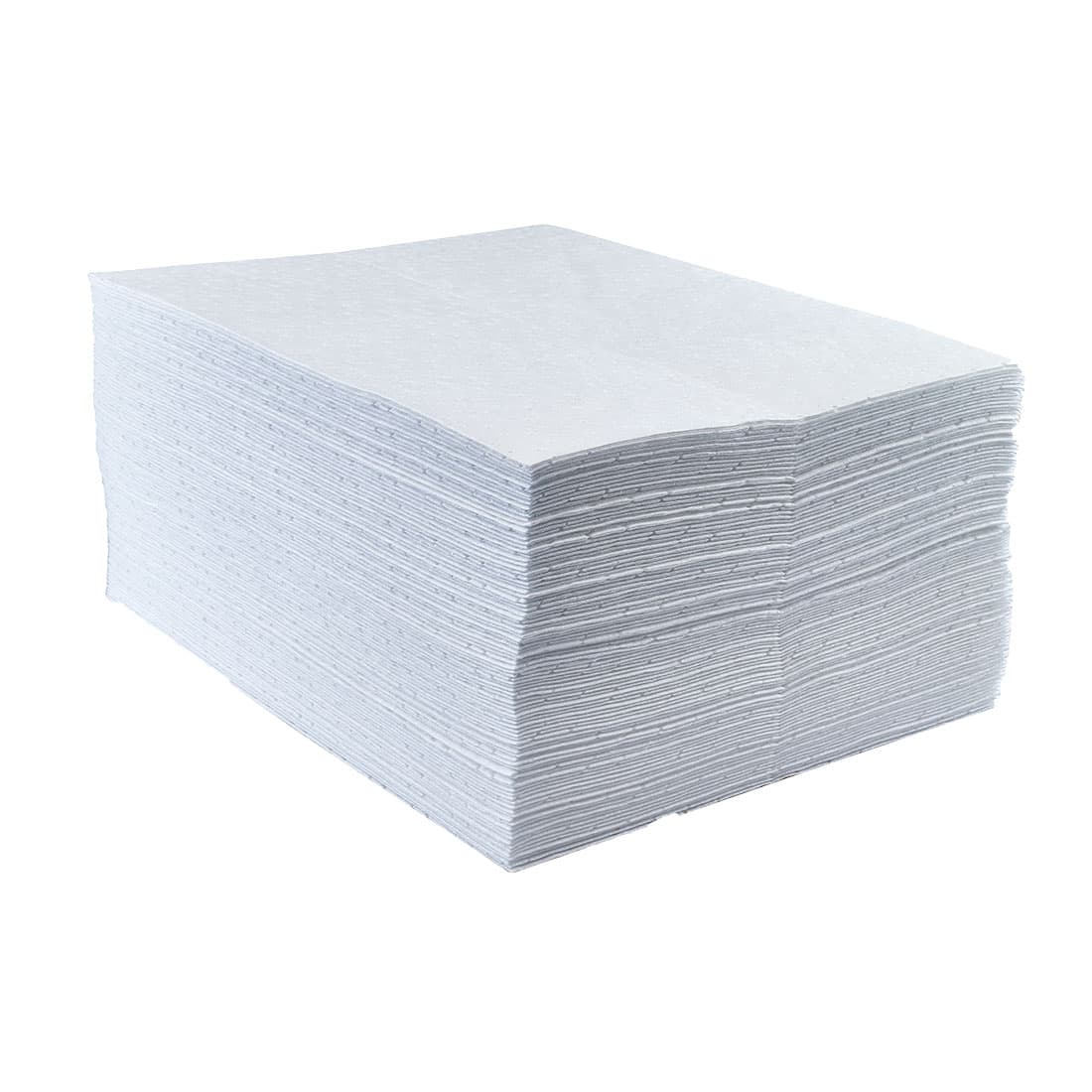 Tapis absorbant pour hydrocarbures uniquement Blanc