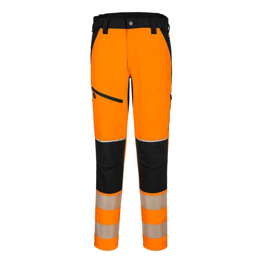 Pantalon stretch HV PW3 Orange/Noir