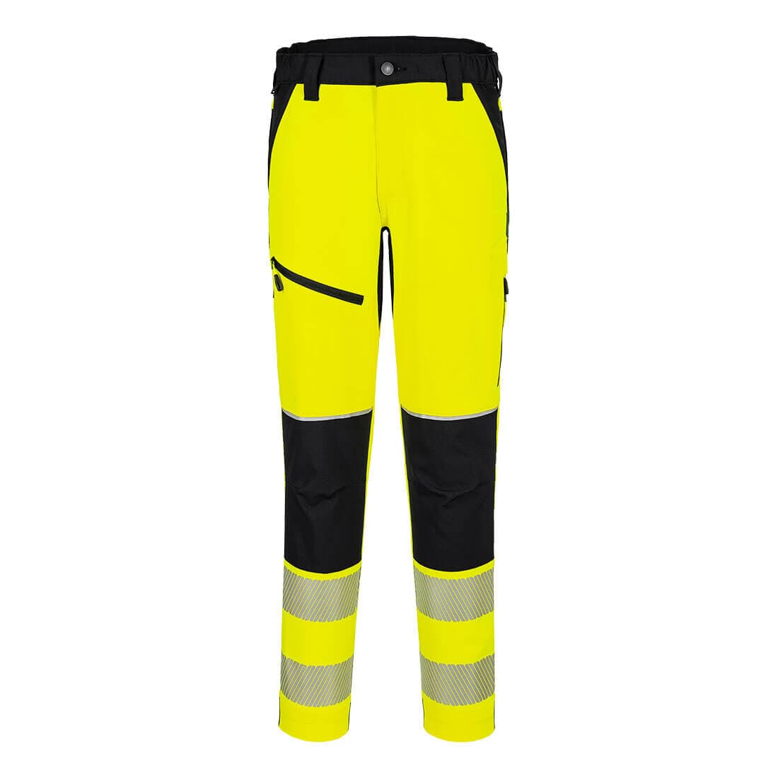 Pantalon stretch HV PW3 Jaune/Noir
