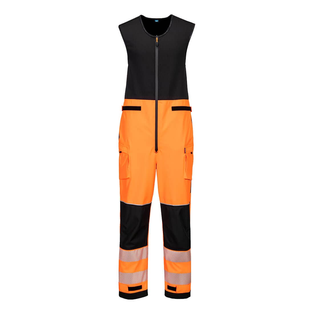 Salopette imperméable HV PW3 (3L) Orange/Noir