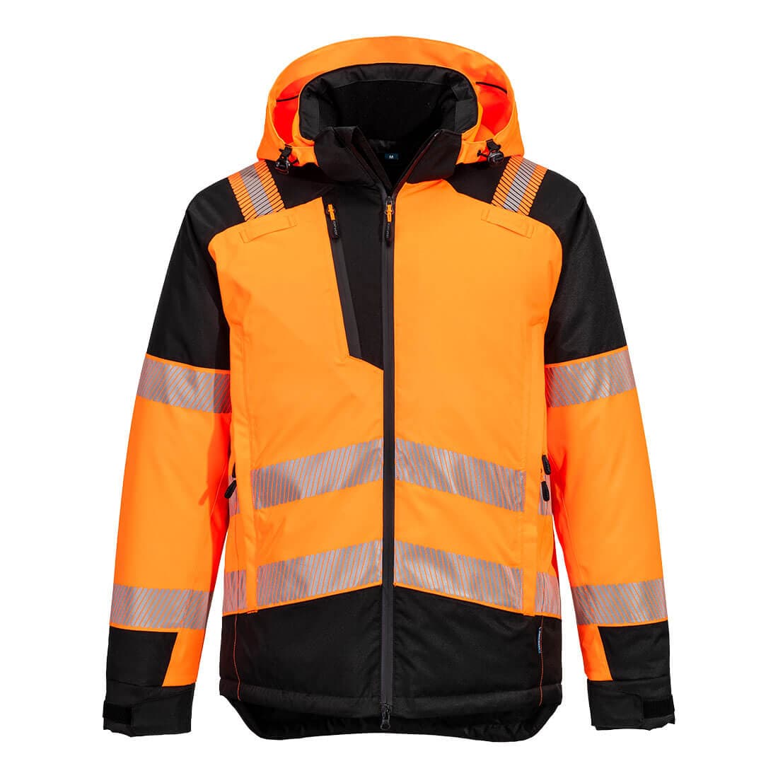 Parka HV PW3 Orange/Noir