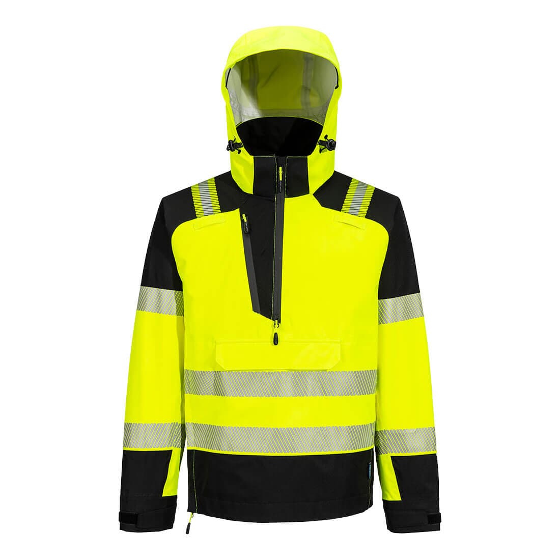 Veste de pluie HVé PW3 à enfiler (3 couches) Jaune/Noir