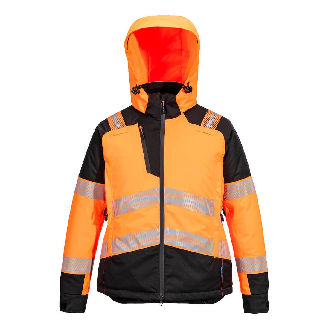 Parka HV Femmes PW3 Orange/Noir
