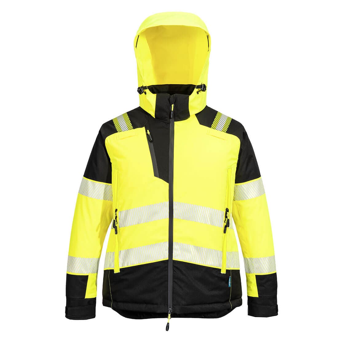 Parka HV Femmes PW3 Jaune/Noir