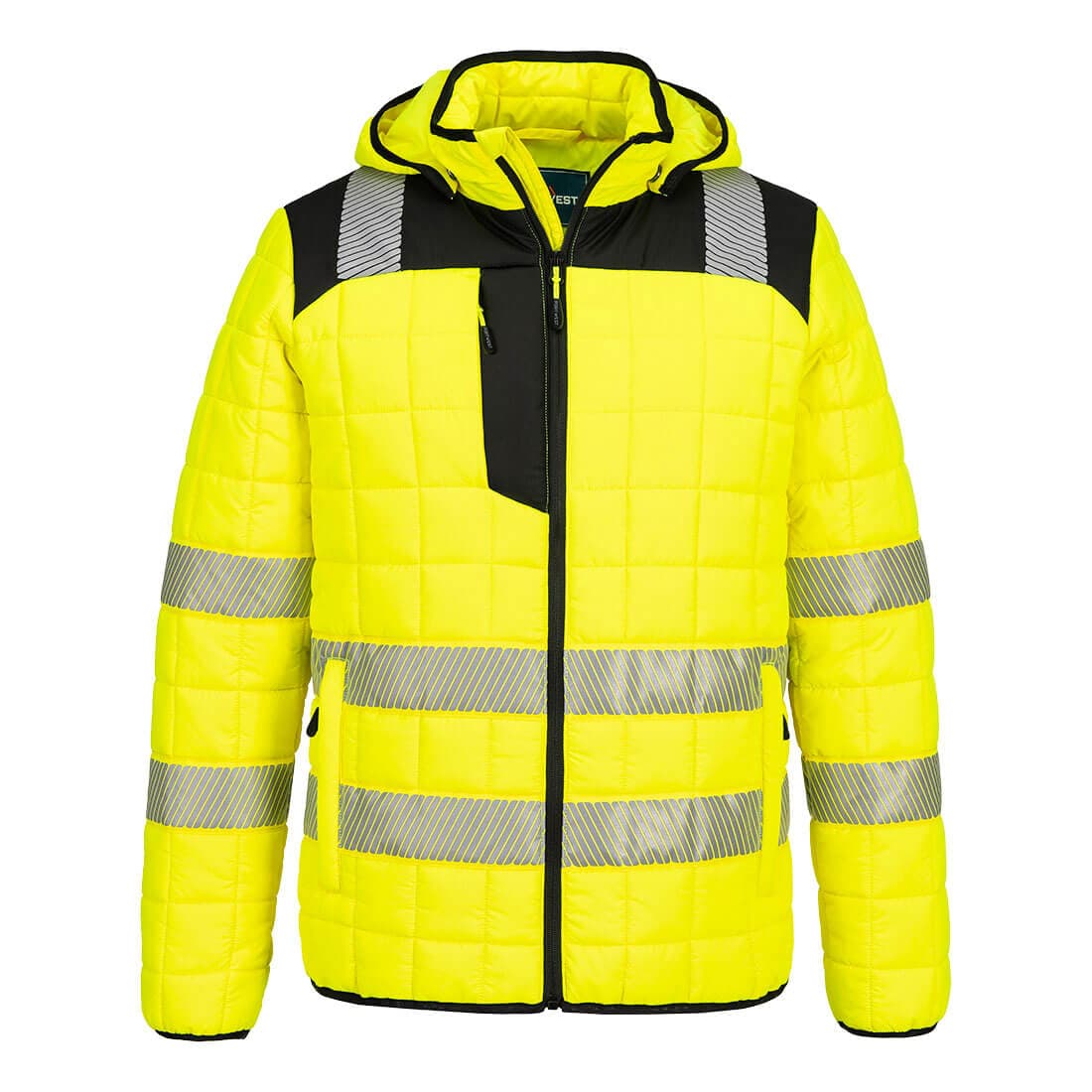 Veste hybride baffle HV PW3 Jaune/Noir