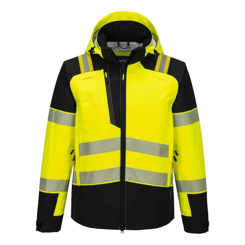 Veste de pluie HV PW3 (3L) Jaune/Noir