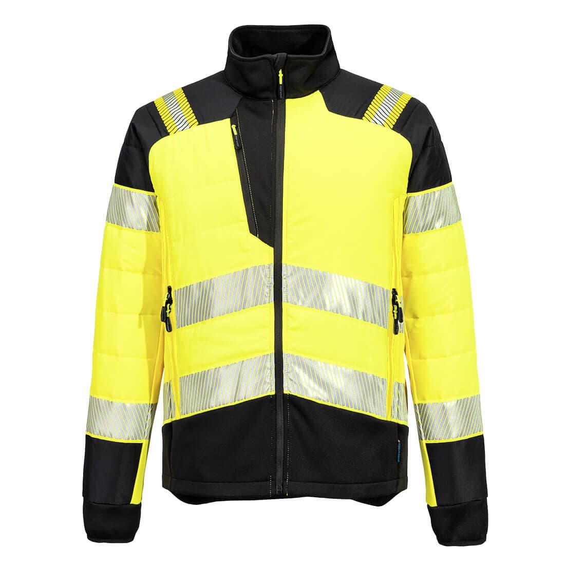 Veste hybride baffle HV PW3 Jaune/Noir