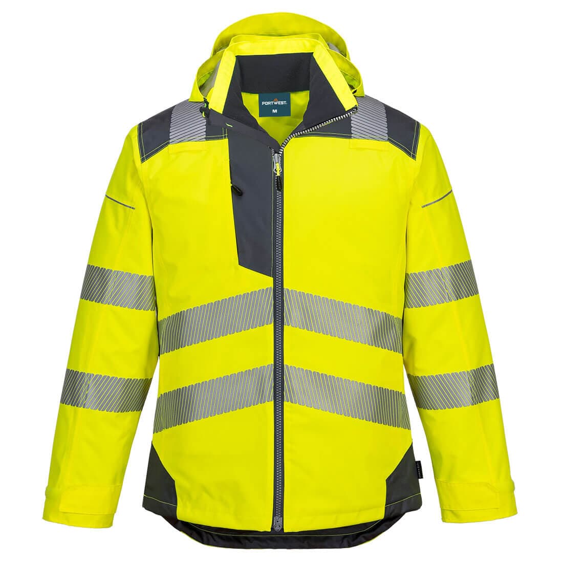 Parka HV PW3 Jaune/Gris