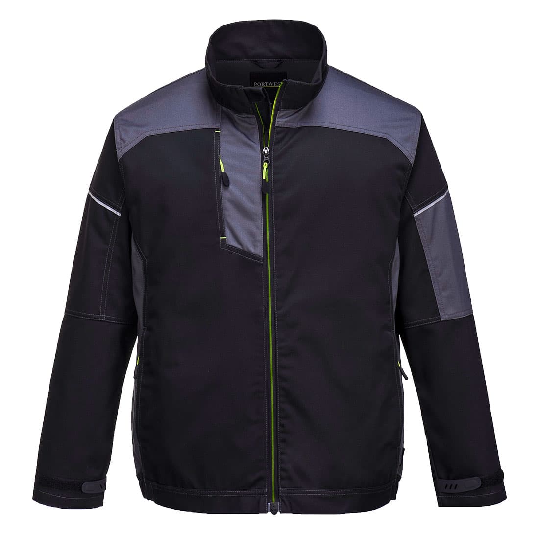 Veste de travail PW3 Noir/ Zoom Gris