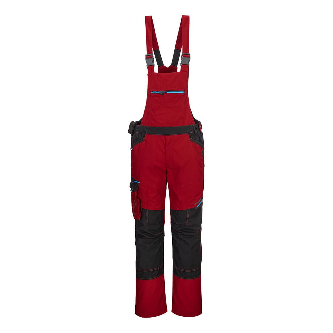 Cotte à bretelles WX3 Rouge foncé