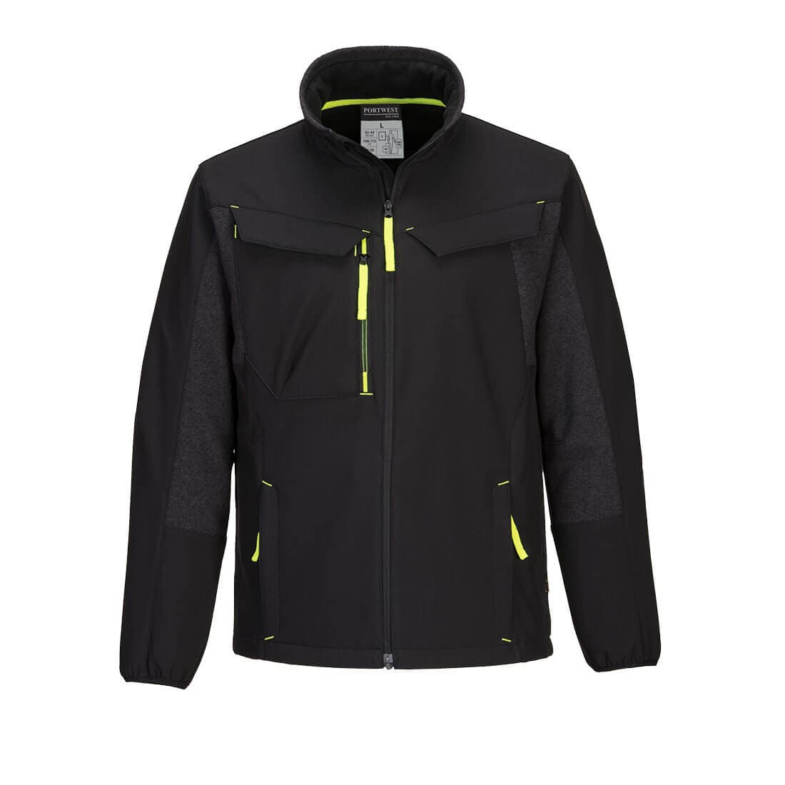 Veste Softshell WX3 Eco hybrid (2 couches) Noir