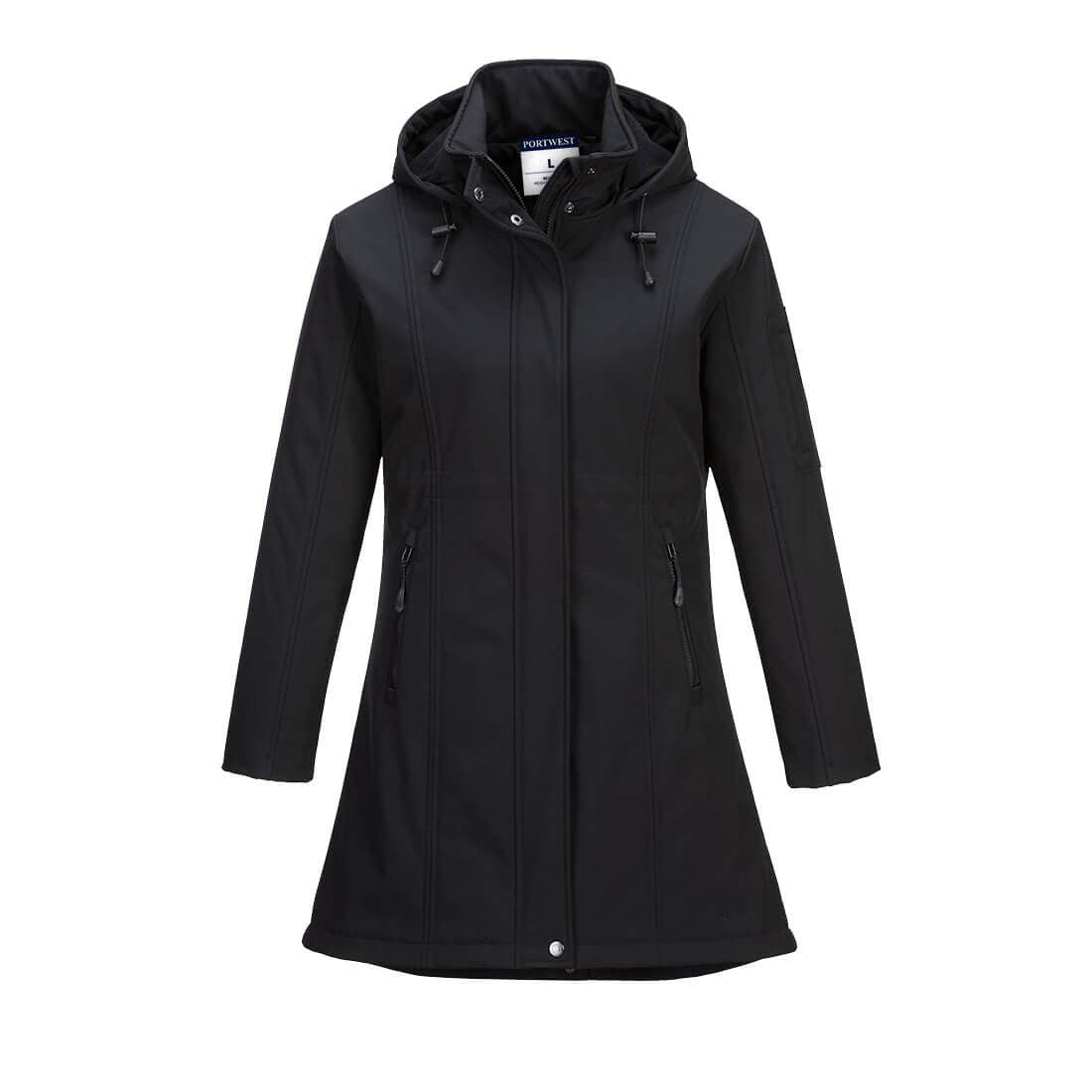 Veste Softshell Carla (3 couches) Noir