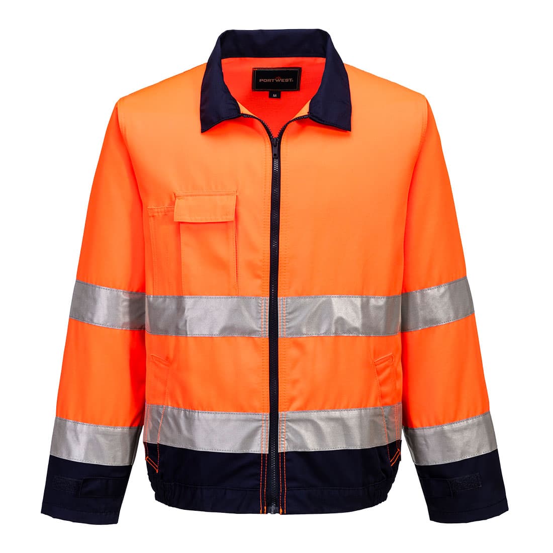 Veste Hi-Vis Madrid Orange/Marine