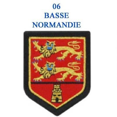 Écusson de bras Gendarmerie départementale – régions et unités