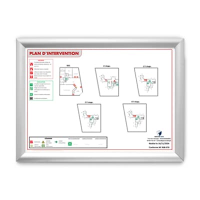 Plan d'intervention- Norme NFX08-070 - Plusieurs supports