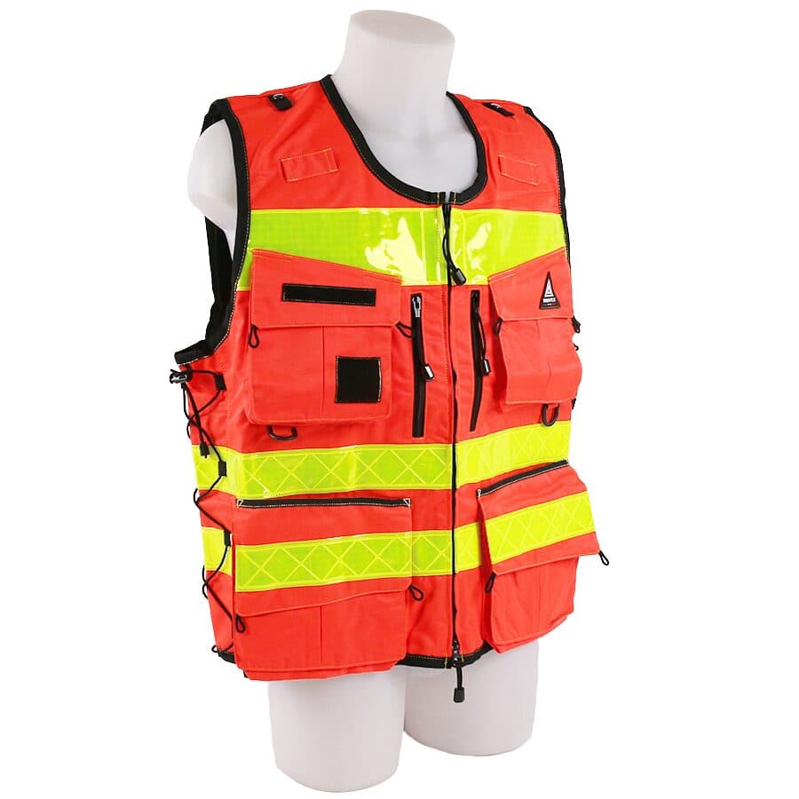 Gilet STAFF Grande Taille Rouge