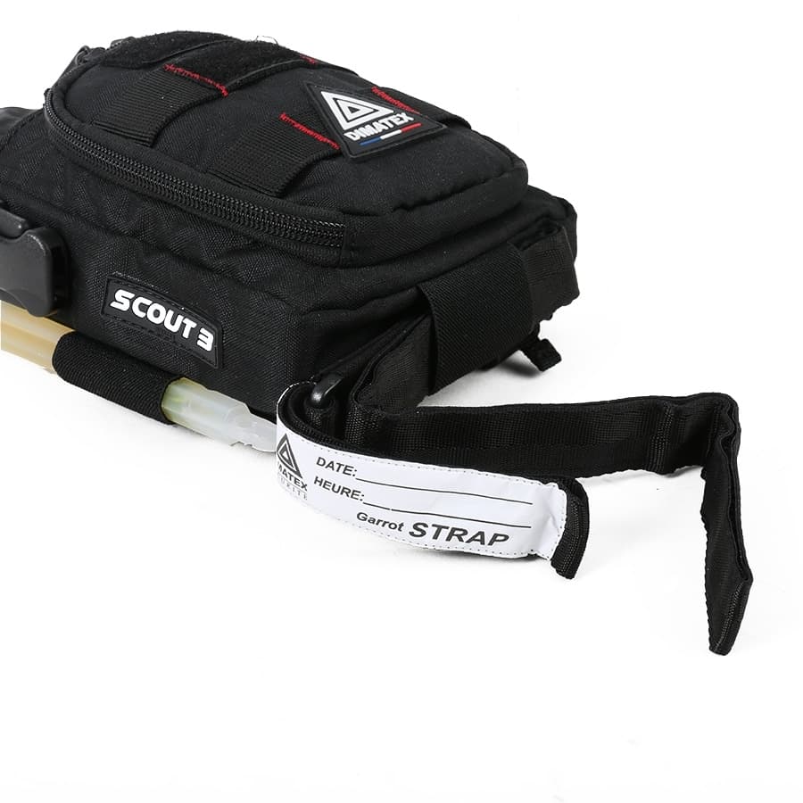 Poche 1er Secours SCOUT 3 Black Line