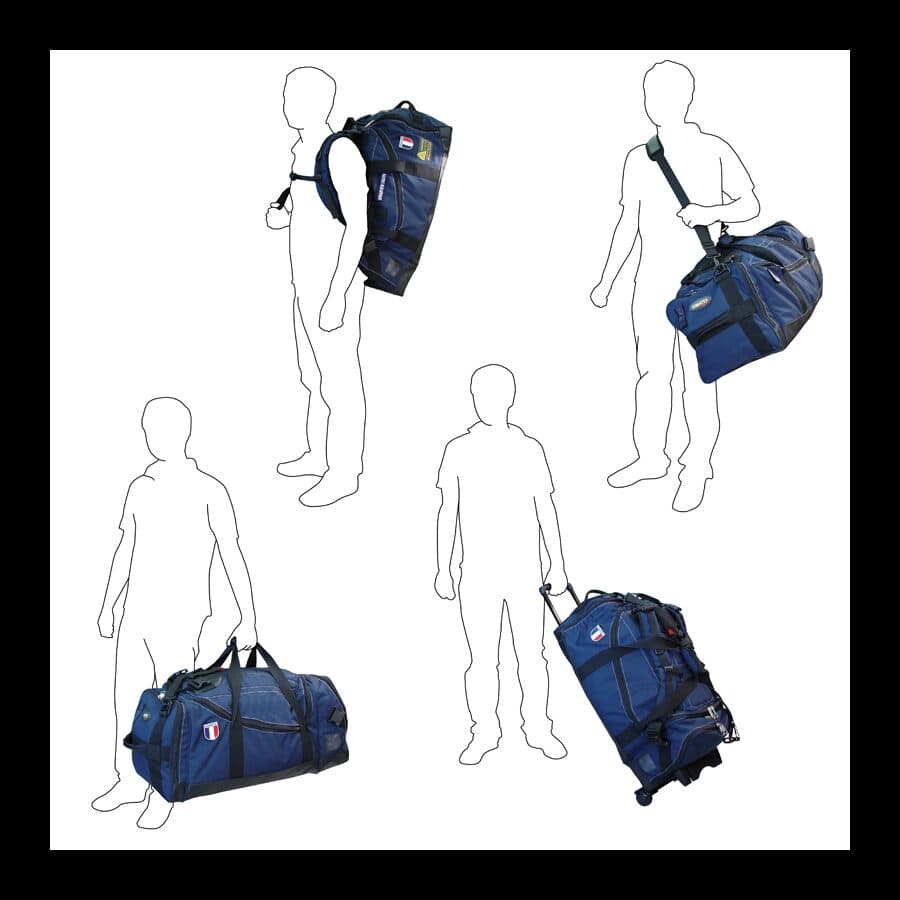 Sac de paquetage BARACK Full black