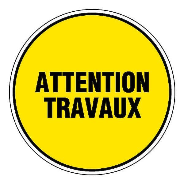 Affichage obligatoire pour chantier - PVC