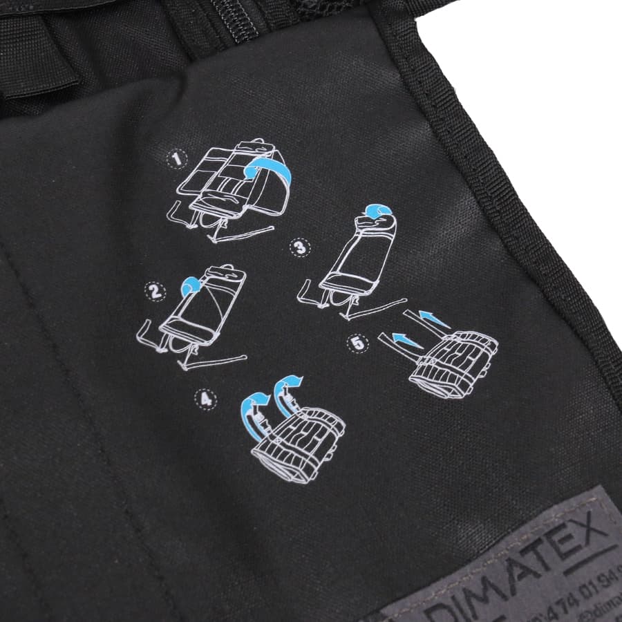 Sac déroulant DECLIC NG Full black
