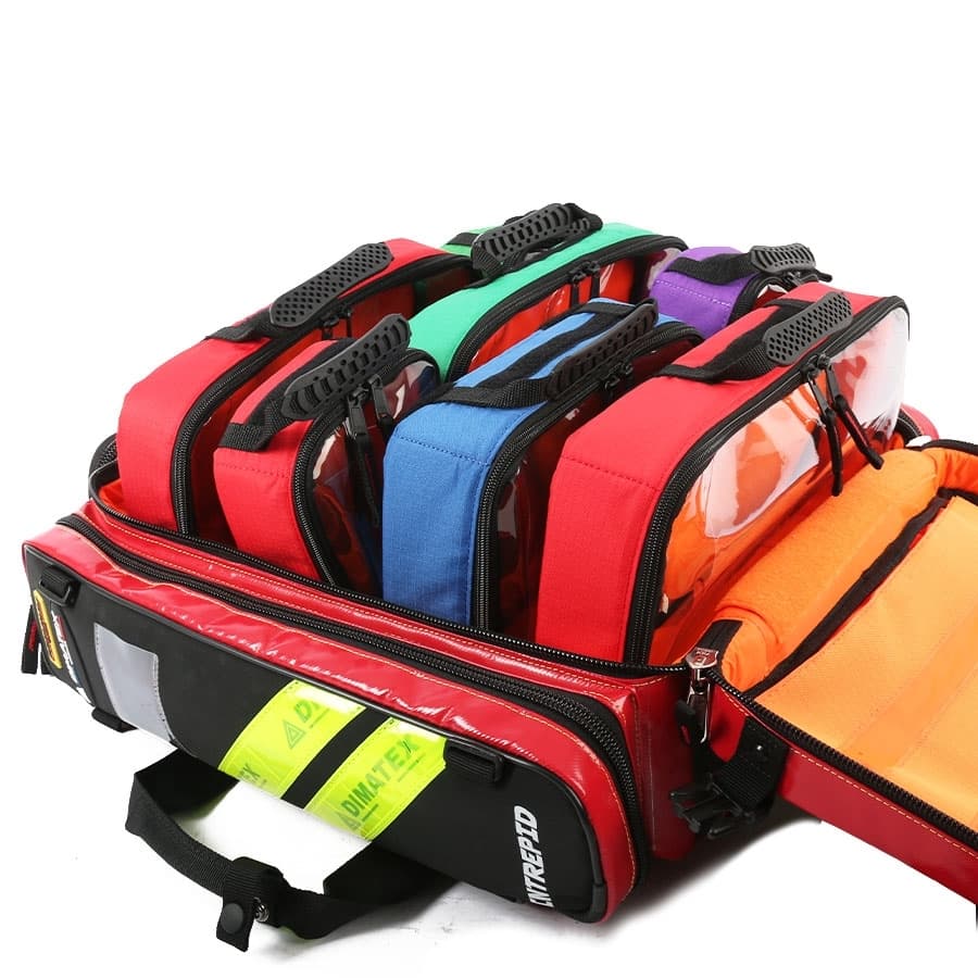 Sac de secours INTREPID PVC Rouge