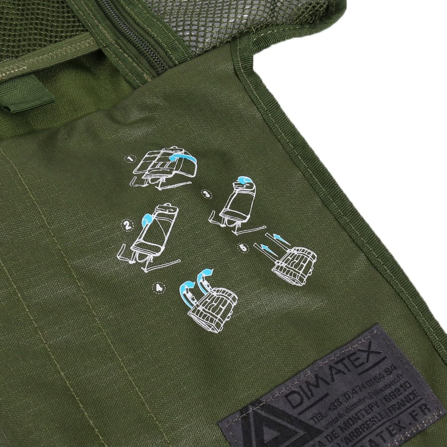 Sac déroulant DECLIC NG Vert OTAN