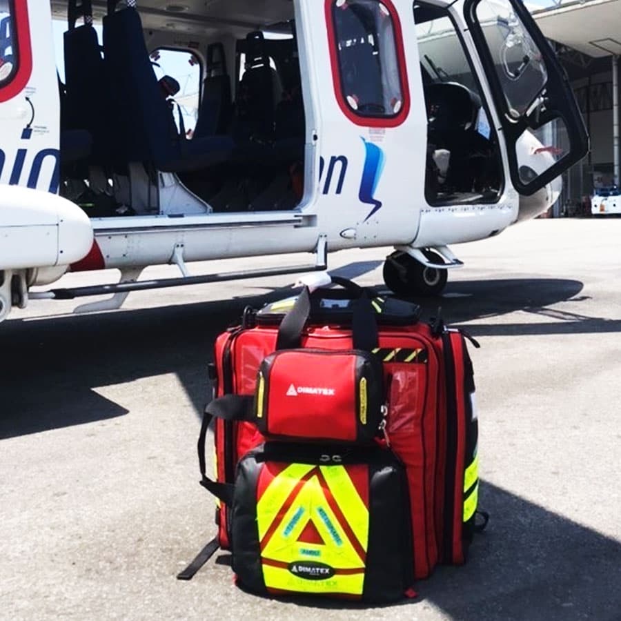 Sac de secours MATRIX Rouge