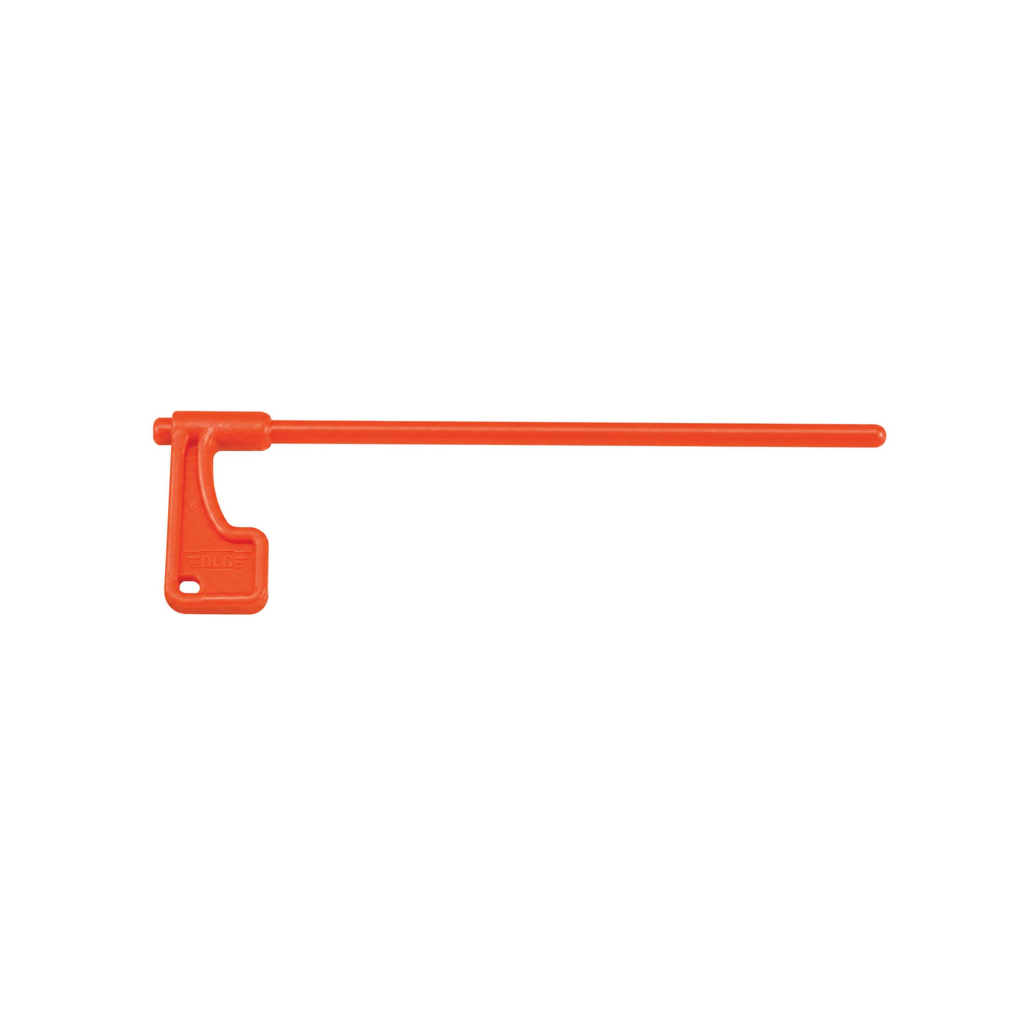 Drapeau de sécurité de chambre pour carabine/fusil canon long - Orange