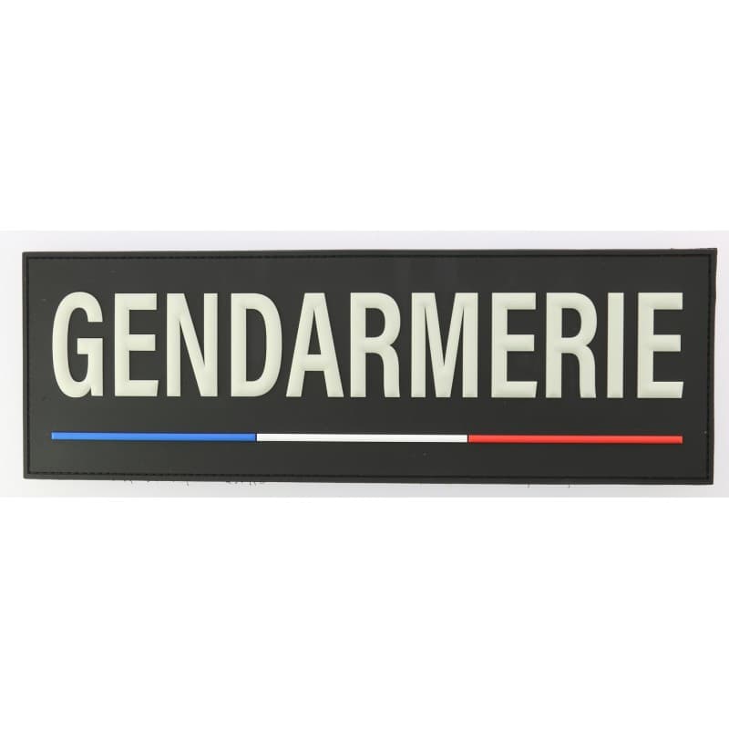 Bandeau d’identification dos GENDARMERIE en pvc
