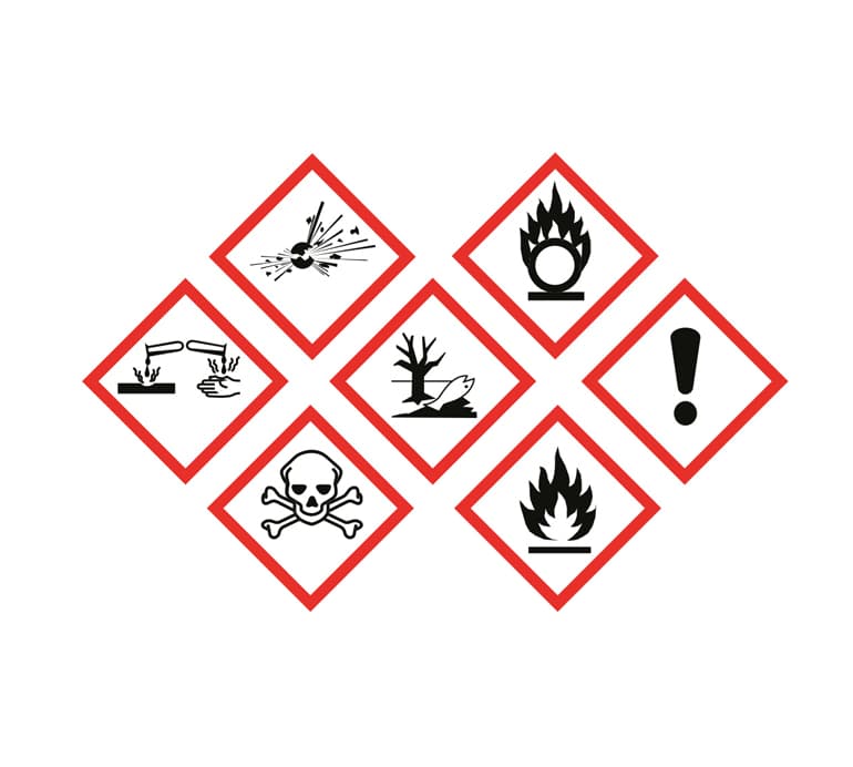 Pictogramme CLP de danger – Losange