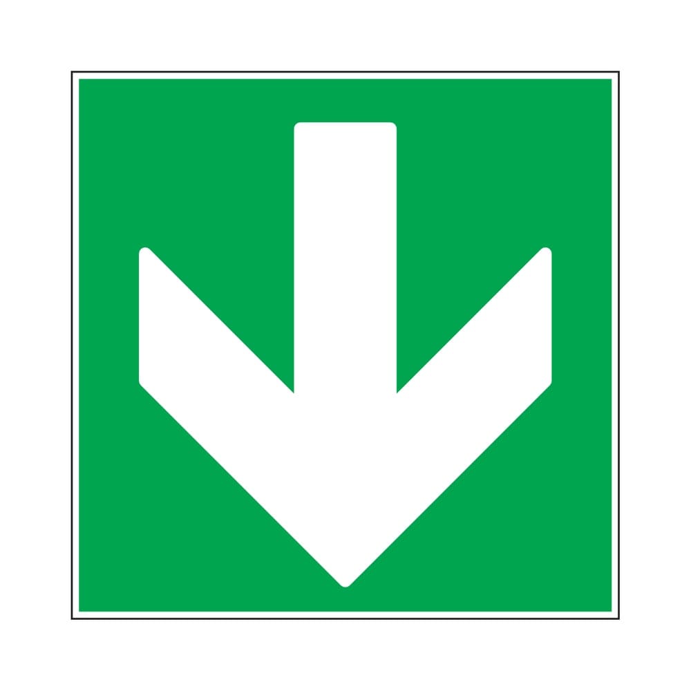 Affichage de secours – Carré vert