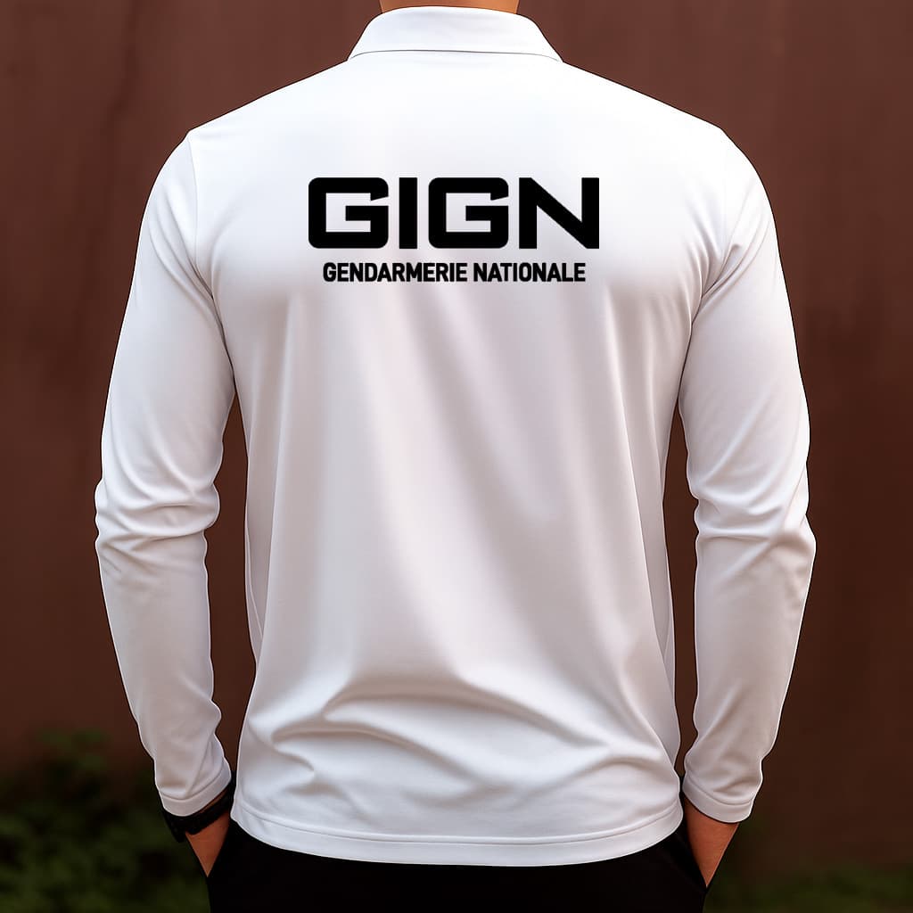 Polo GIGN - Manche longue