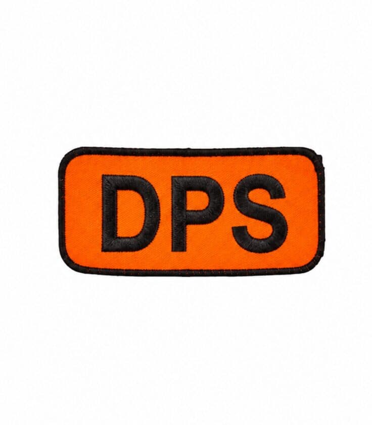 Brassard d’identification orange – DPS