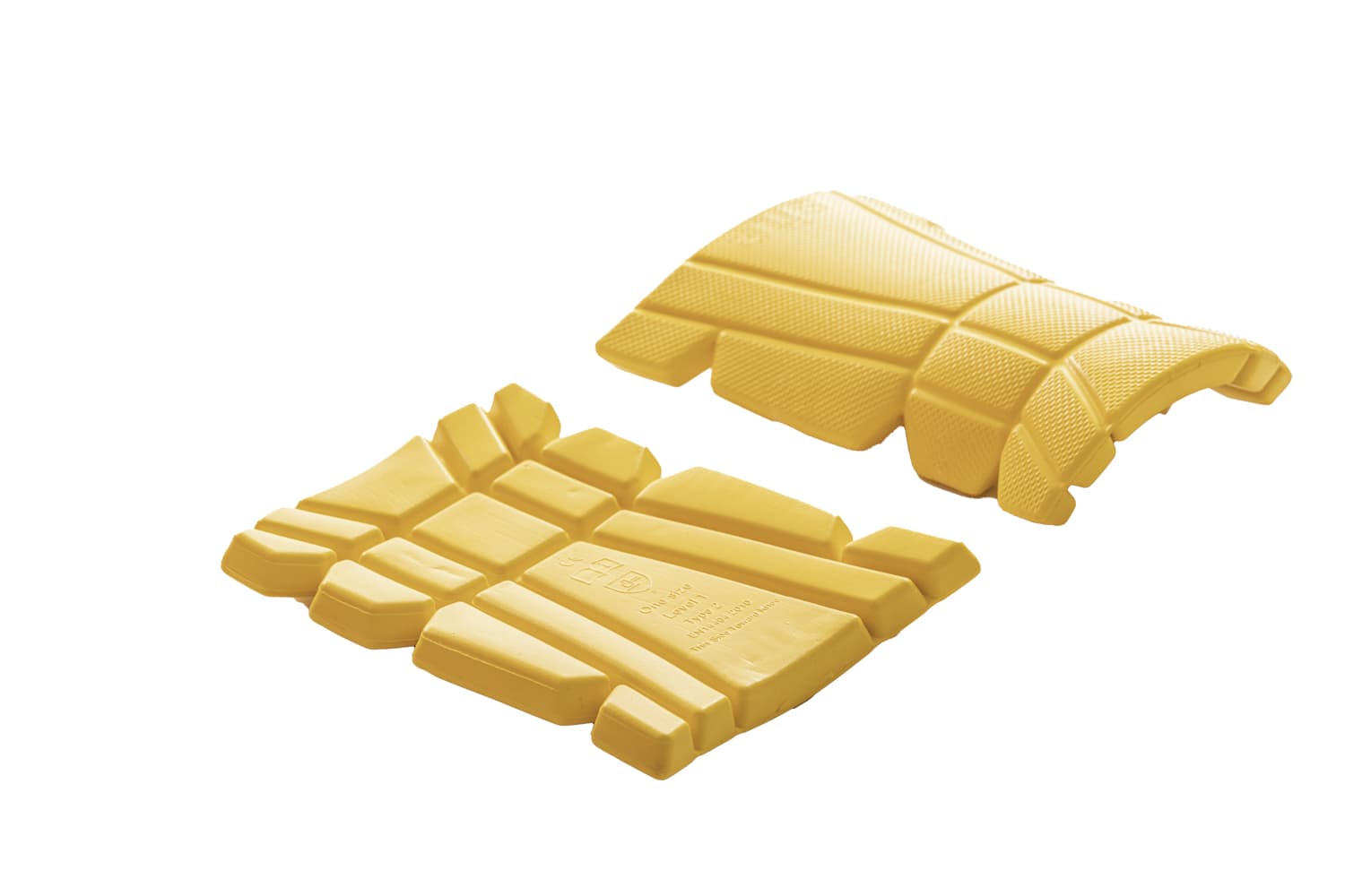 Lot de 2 genouillères en mousse haute densité - KNEEP jaune