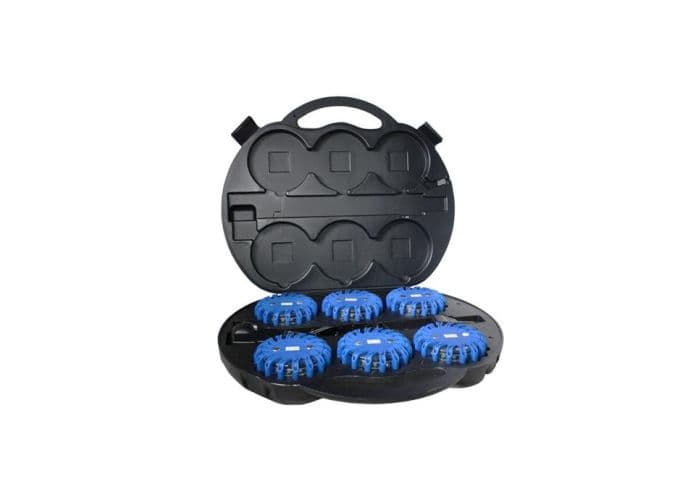 Kit de 6 balises Intersignaletic avec valise - Bleu