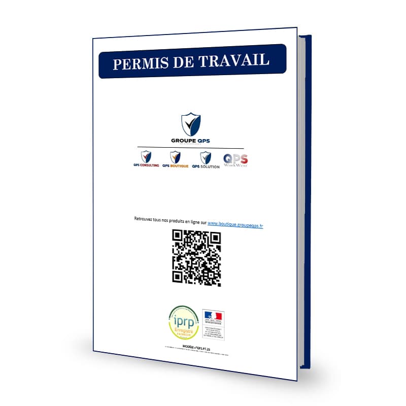 Permis de Travail – Carnet de 25 Permis autocopiants