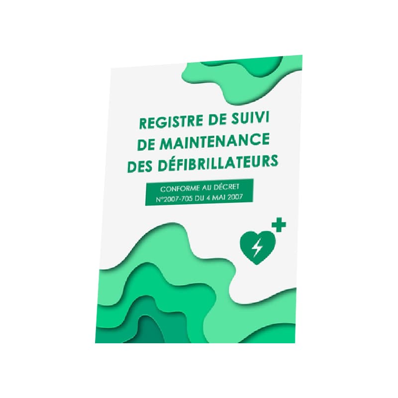 Registre de maintenance défibrillateur – Suivi réglementaire et sécurité des DAE