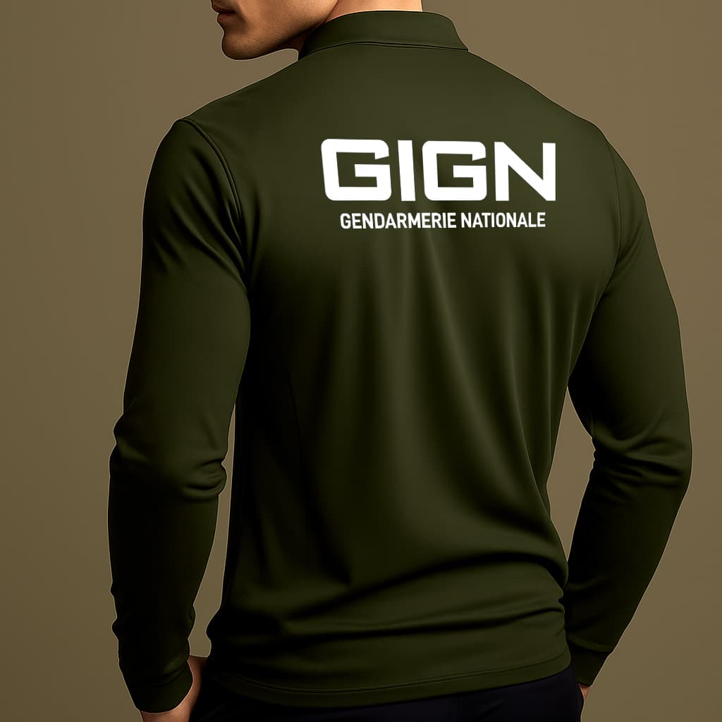 Polo GIGN - Manche longue