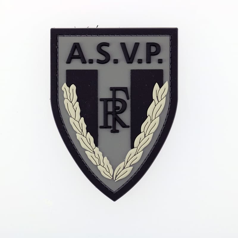 Écusson de bras PVC 3D ASVP RF